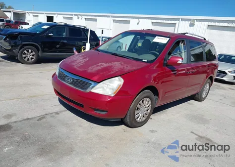 2012 Kia Sedona Lx z USA, uszkodzony, nr VIN KNDMG4C74C6461863